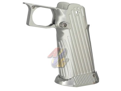 --Out of Stock--5KU CNC Aluminum Grip Type.2 For Tokyo Marui Hi-Capa Series GBB ( Silver )