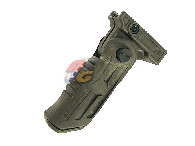 King Arms AK Folding 5-Position Tactical Grip ( OD ) - Click Image to Close
