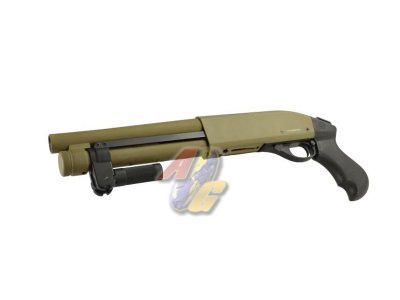 Golden Eagle M870 Aow Gas Pump Action Shotgun Tan Ge Sg